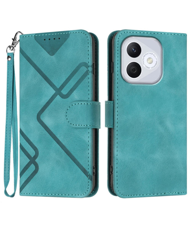 Housse Honor 400 Lite Portefeuille à Lignes Gravées | KELVIN