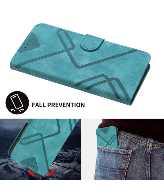 Housse Honor 400 Lite Portefeuille à Lignes Gravées | KELVIN