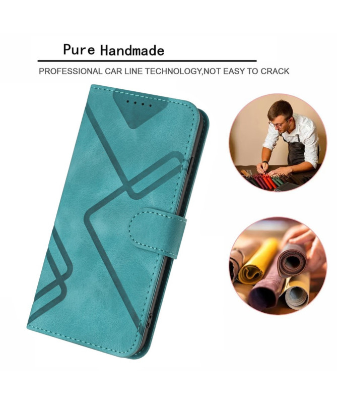 Housse Honor 400 Lite Portefeuille à Lignes Gravées | KELVIN