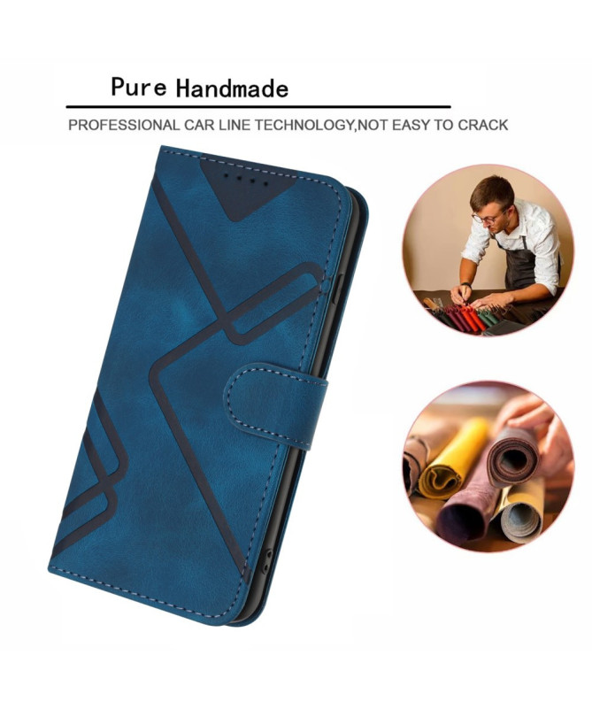 Housse Honor 400 Lite Portefeuille à Lignes Gravées | KELVIN