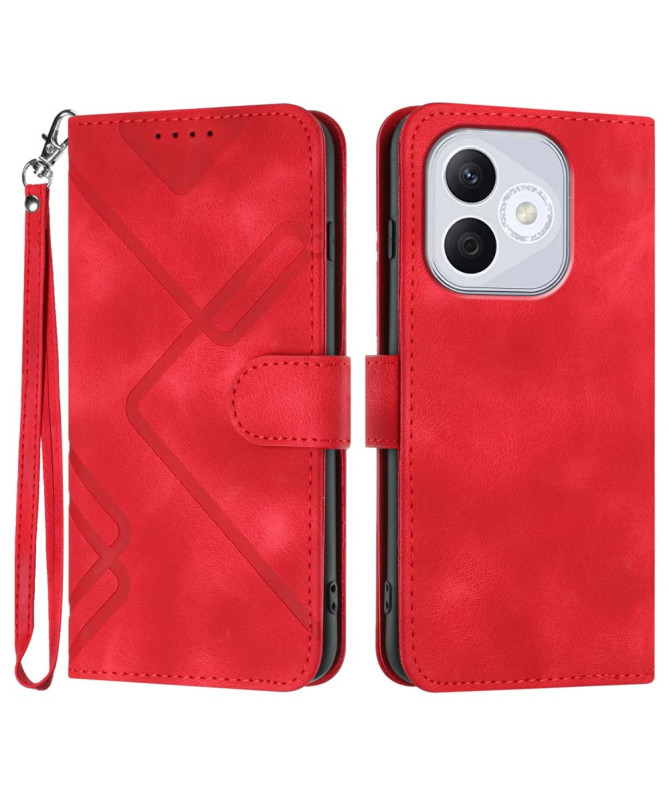 Housse Honor 400 Lite Portefeuille à Lignes Gravées | KELVIN