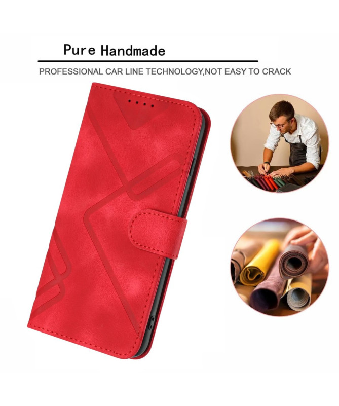 Housse Honor 400 Lite Portefeuille à Lignes Gravées | KELVIN