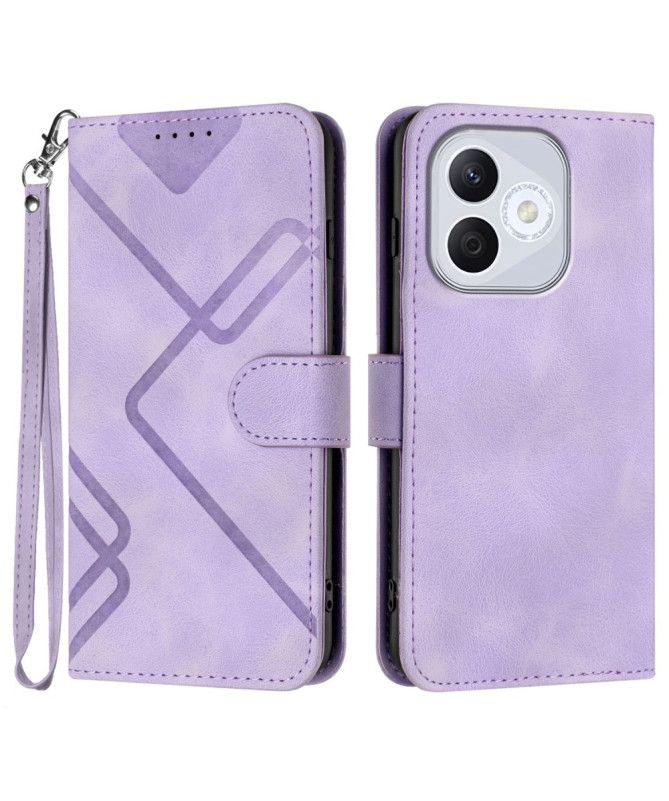 Housse Honor 400 Lite Portefeuille à Lignes Gravées | KELVIN