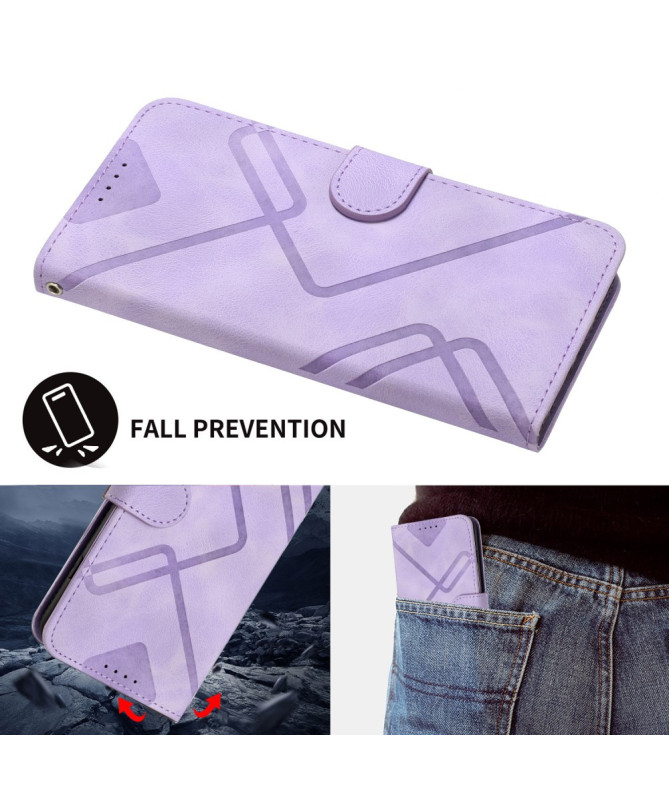 Housse Honor 400 Lite Portefeuille à Lignes Gravées | KELVIN