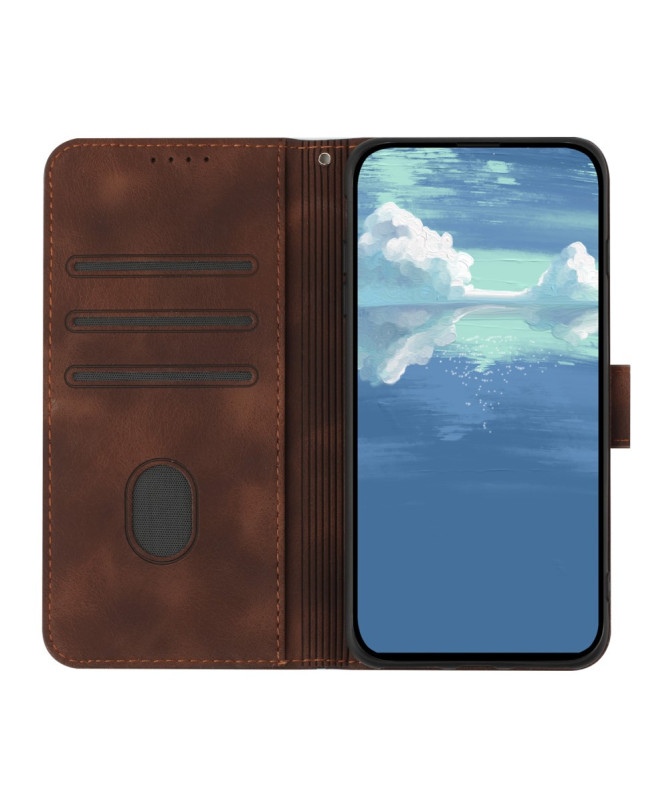 Housse Honor 400 Lite Portefeuille à Lignes Gravées | KELVIN