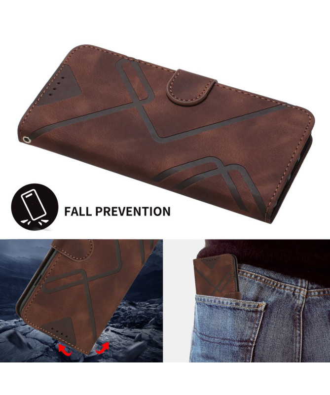 Housse Honor 400 Lite Portefeuille à Lignes Gravées | KELVIN