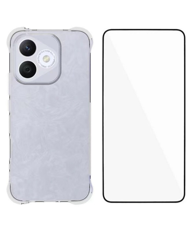 Pack Honor 400 Lite Coque Transparente + Verre Trempé