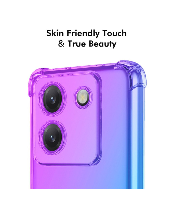 Coque Poco M7 Pro 5G Transparente Bicolore