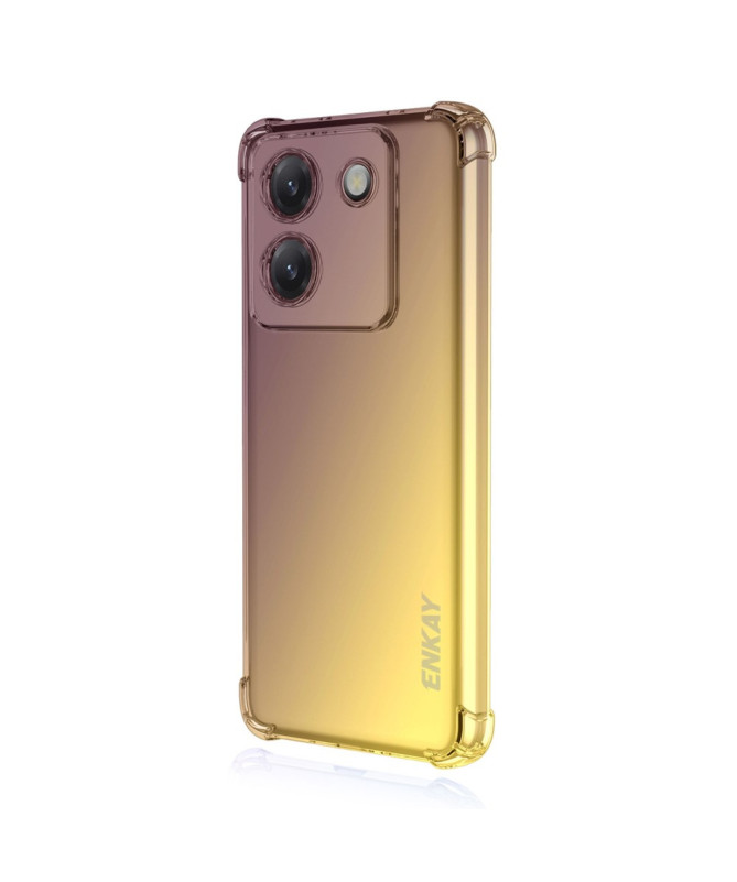 Coque Poco M7 Pro 5G Transparente Bicolore