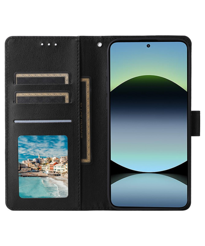 Housse Poco M7 Pro 5G Portefeuille avec Lanière | SOLVIN