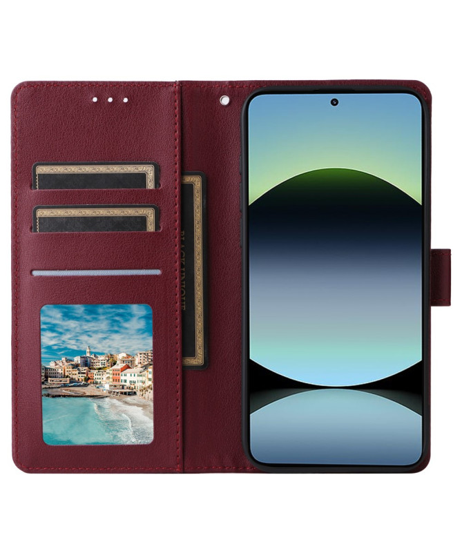 Housse Poco M7 Pro 5G Portefeuille avec Lanière | SOLVIN