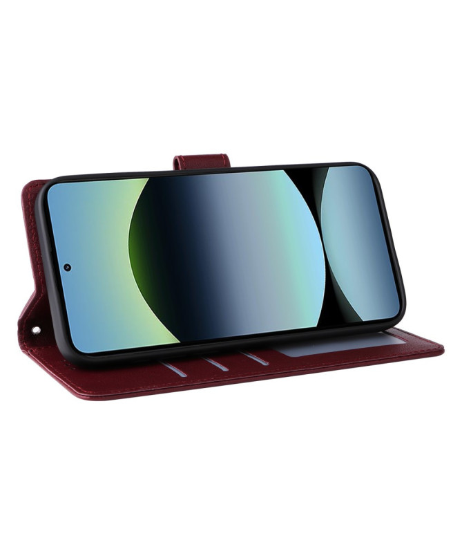 Housse Poco M7 Pro 5G Portefeuille avec Lanière | SOLVIN