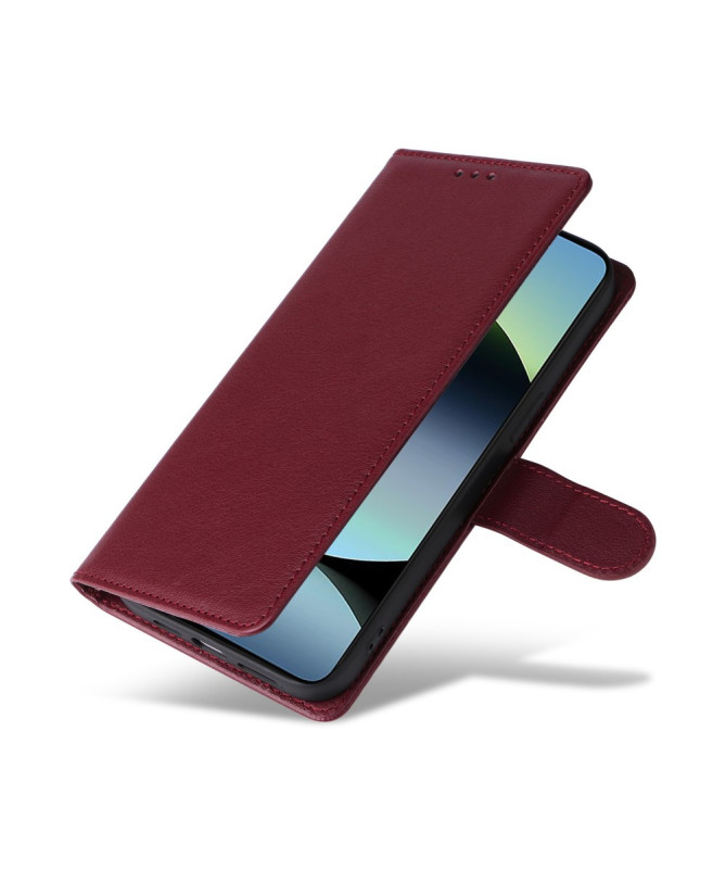 Housse Poco M7 Pro 5G Portefeuille avec Lanière | SOLVIN