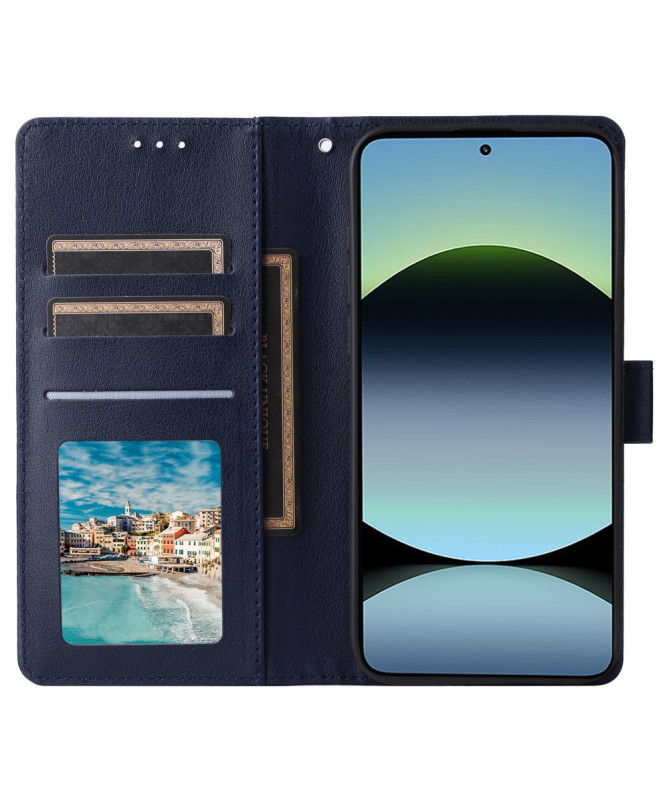 Housse Poco M7 Pro 5G Portefeuille avec Lanière | SOLVIN