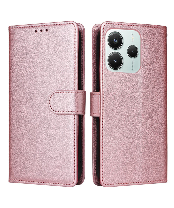 Housse Poco M7 Pro 5G Portefeuille avec Lanière | SOLVIN