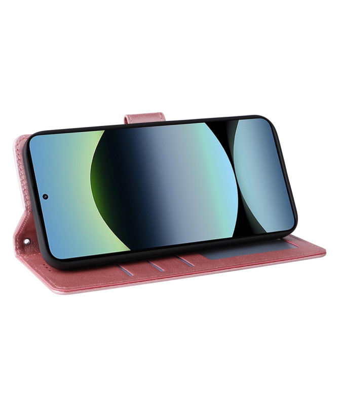 Housse Poco M7 Pro 5G Portefeuille avec Lanière | SOLVIN