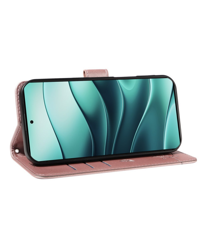 Housse Poco M7 Pro 5G Chat avec Lanière | MINA