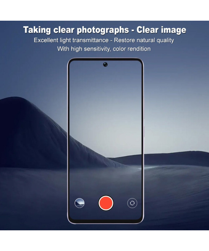 Verre Trempé Poco M7 Pro 5G pour lentille (2 pièces)