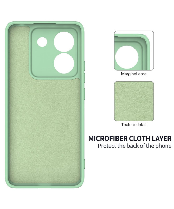 Coque Poco M7 Pro 5G Puro silicone liquide