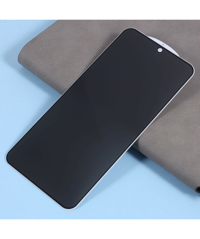 Protection d'écran Poco M7 Pro 5G verre trempé et filtre de confidenti