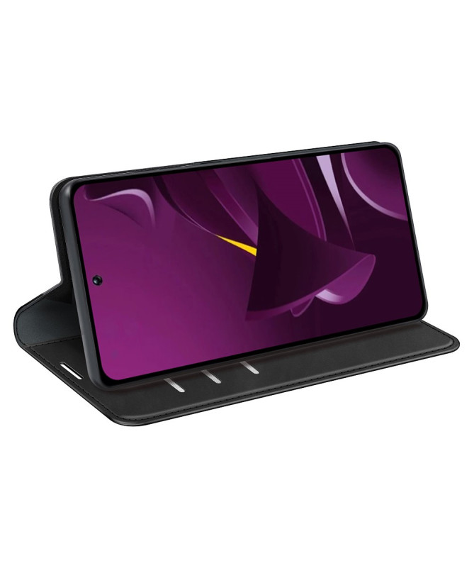 Étui Poco M7 Pro 5G simili cuir fonction stand