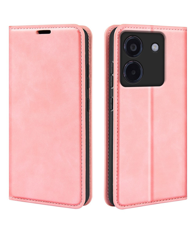 Étui Poco M7 Pro 5G simili cuir fonction stand