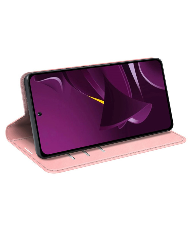 Étui Poco M7 Pro 5G simili cuir fonction stand