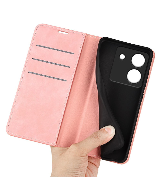 Étui Poco M7 Pro 5G simili cuir fonction stand