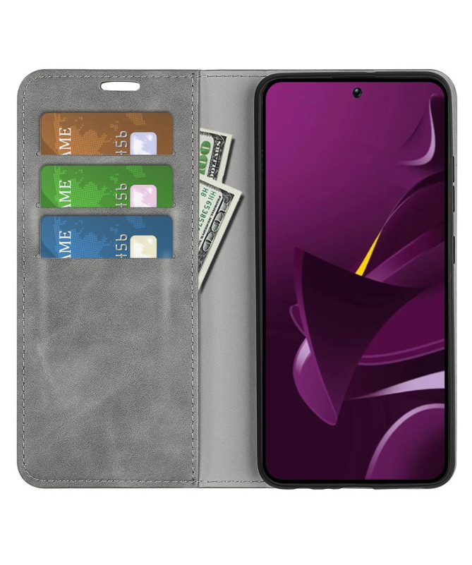 Étui Poco M7 Pro 5G simili cuir fonction stand