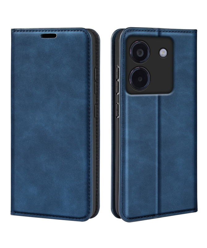 Étui Poco M7 Pro 5G simili cuir fonction stand