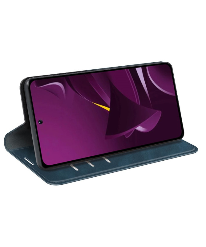 Étui Poco M7 Pro 5G simili cuir fonction stand