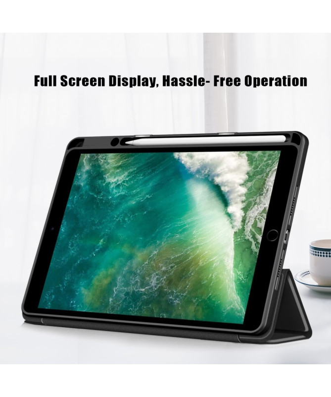 Housse iPad 10.2 / 10.5 Tri-fold Support avec Porte-stylet | TILNA