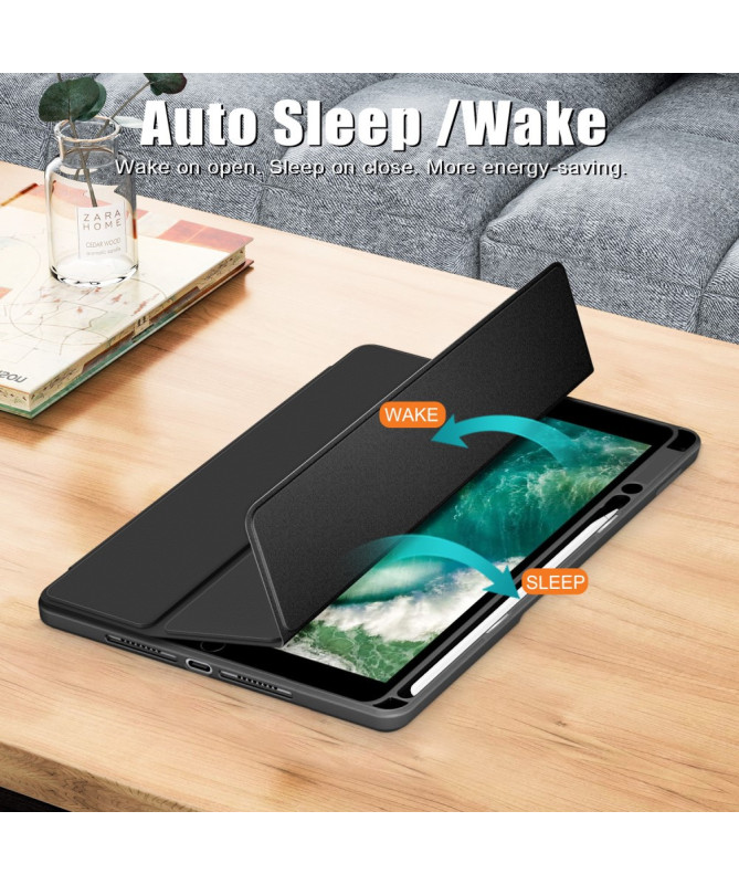Housse iPad 10.2 / 10.5 Tri-fold Support avec Porte-stylet | TILNA
