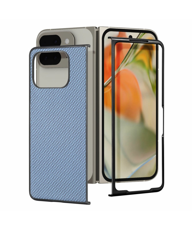 Coque Google Pixel 9 Pro Fold Style Fibre de Carbone | VIKSLA