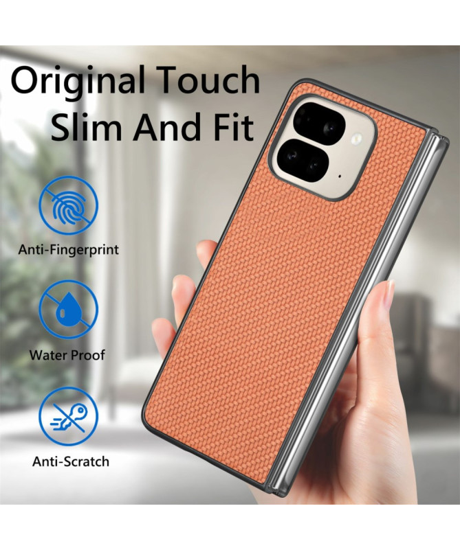 Coque Google Pixel 9 Pro Fold Style Fibre de Carbone | VIKSLA