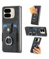 Coque Pixel 9 Pro Fold avec porte-cartes, anneau et support