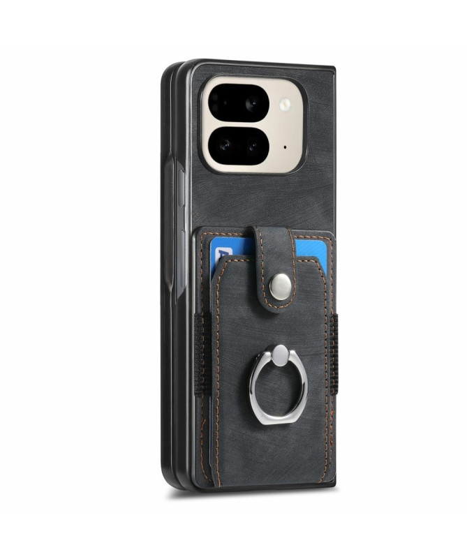 Coque Pixel 9 Pro Fold avec porte-cartes, anneau et support