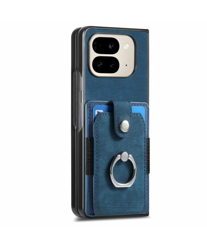 Coque Pixel 9 Pro Fold avec porte-cartes, anneau et support