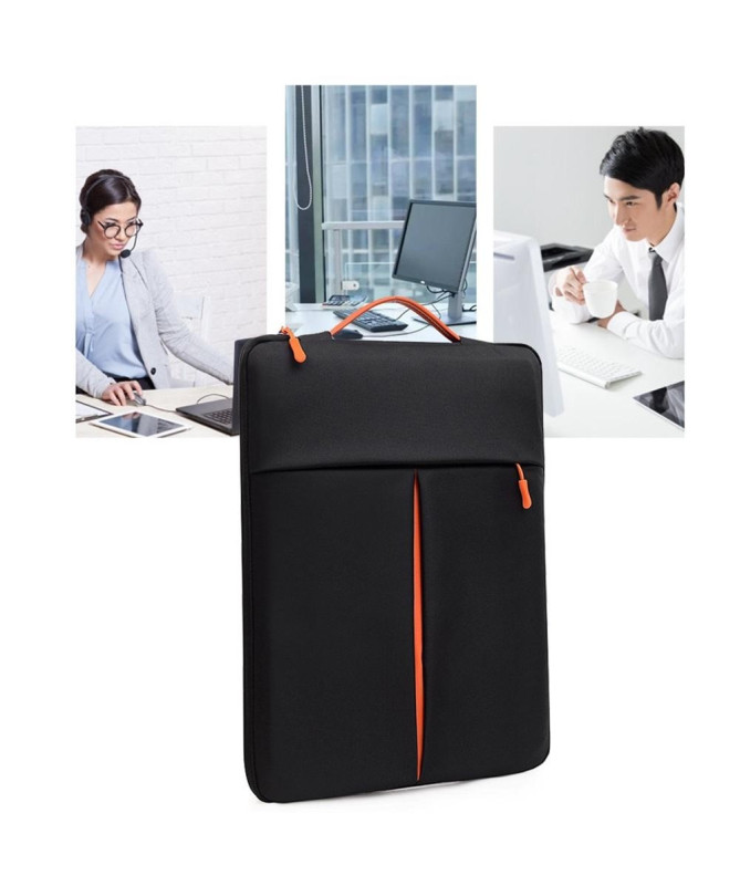 Housse verticale 15-16'' imperméable, poche zippée et intérieur doux