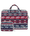 Sacoche 13.3" imprimé éléphant + trousse accessoires assortie