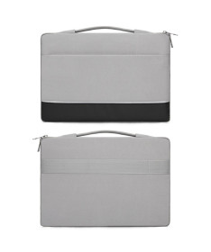 Housse laptop 11.6–12.5", ouverture à plat, poignée et poche zippée