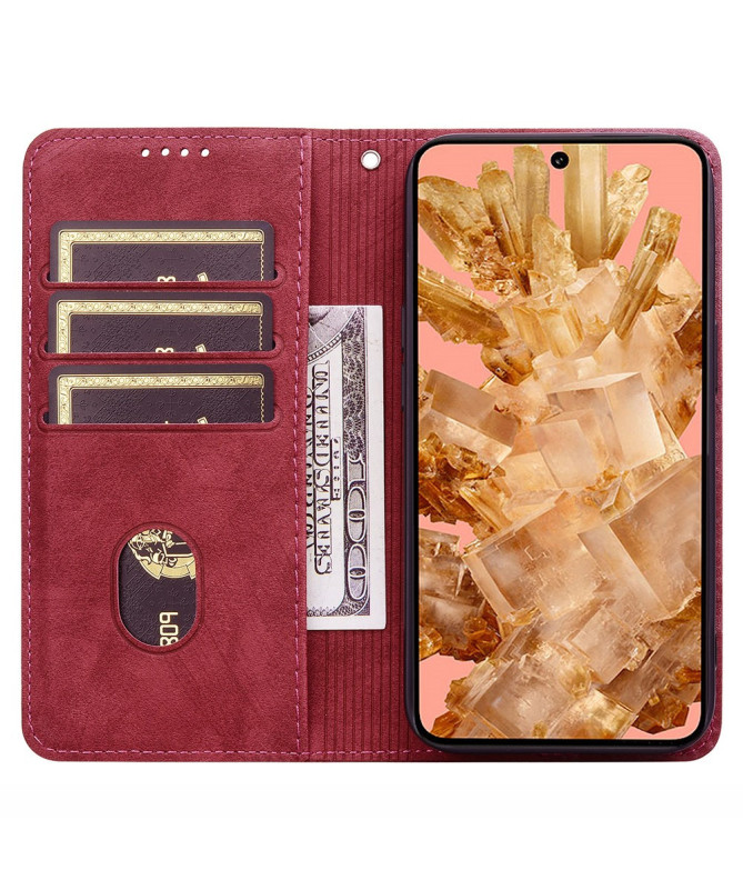 Housse Google Pixel 9a Portefeuille avec Dragonne | RYMAR