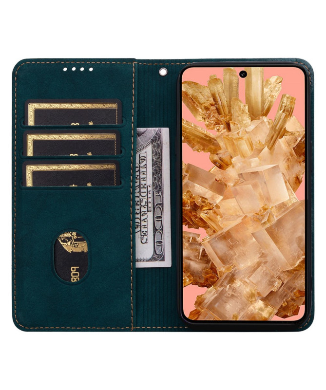 Housse Google Pixel 9a Portefeuille avec Dragonne | RYMAR