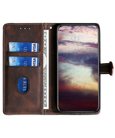 Housse Motorola Edge 60 Neo/50 Neo/ThinkPhone 25 LOVE Series coutures Marron - photo 7