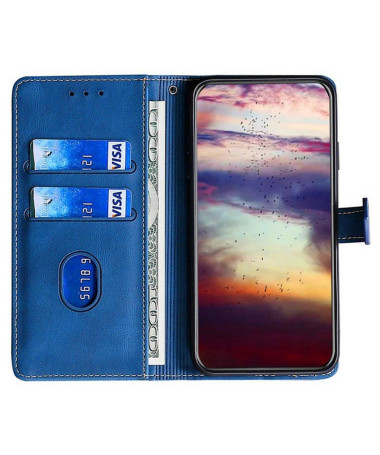Housse Motorola Edge 60 Neo/50 Neo/ThinkPhone 25 LOVE Series coutures Bleu marine - photo 11