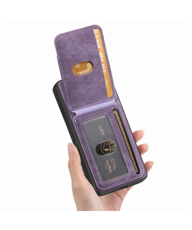 Coque Google Pixel 9a avec Porte-cartes et Anneau Multifonction | FLIP