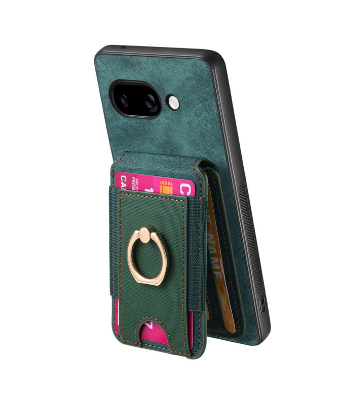 Coque Google Pixel 9a avec Porte-cartes et Anneau Multifonction | FLIP