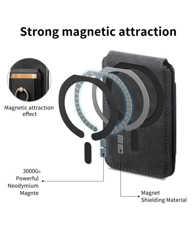 Coque Google Pixel 9a avec Porte-cartes et Anneau Multifonction | FLIP