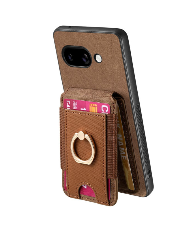 Coque Google Pixel 9a avec Porte-cartes et Anneau Multifonction | FLIP