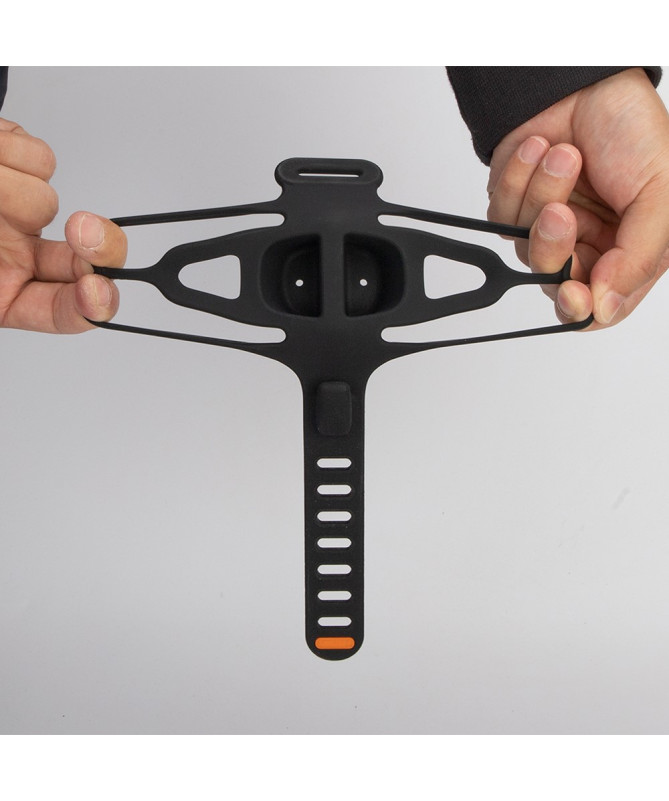 Support téléphone vélo en silicone, fixation universelle